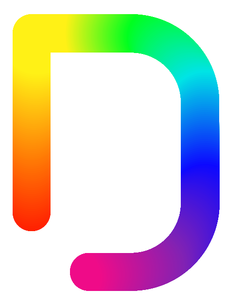 創(chuàng)意字母D矢量logo圖標 logo png