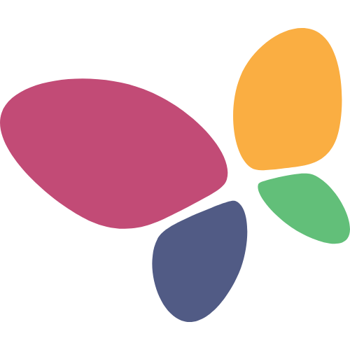 簡(jiǎn)單幾何蝴蝶抽象素材 logo png