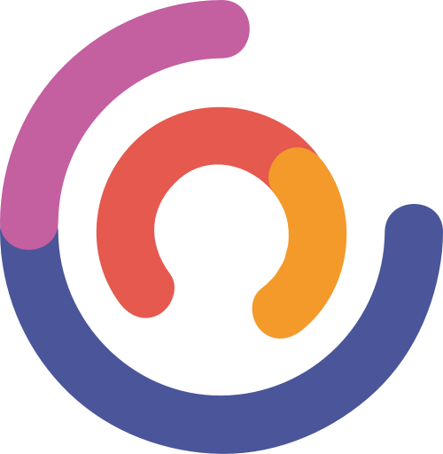 彩色圓形矢量logo圖標(biāo) logo png