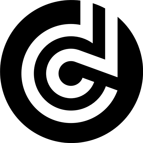 圓環(huán)字母D音符音樂相關矢量圖形 logo png