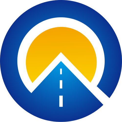 圓形道路交通矢量logo圖標(biāo) logo png