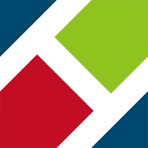三色多邊形商務(wù)咨詢(xún)合作logo圖標(biāo)素材 logo png