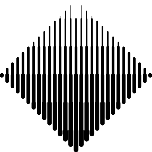 菱形黑色畫筆藝術(shù)設(shè)計漸細矢量圖標(biāo)素材 logo png