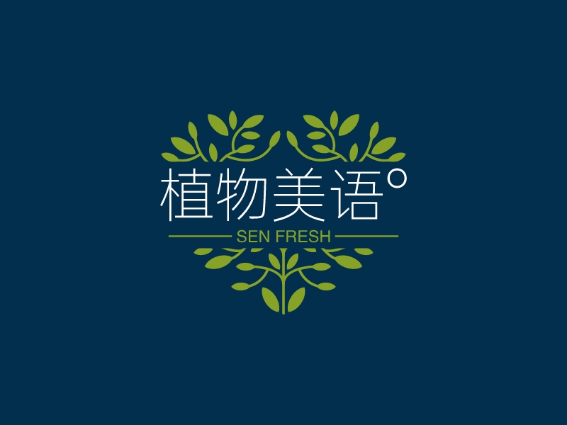 植物美語(yǔ)°LOGO設(shè)計(jì)
