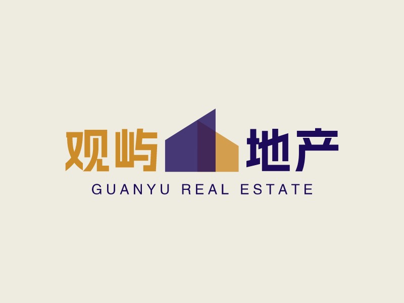 觀嶼 地產LOGO設計