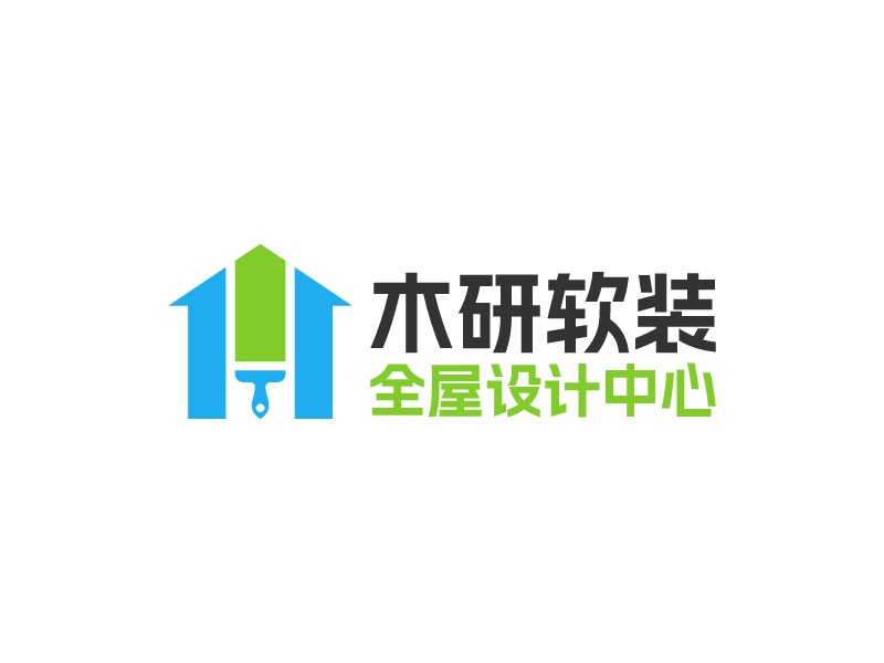木研軟裝 全屋設計中心 Logo Maker - Design 木研軟裝 全屋設計中心 logos online