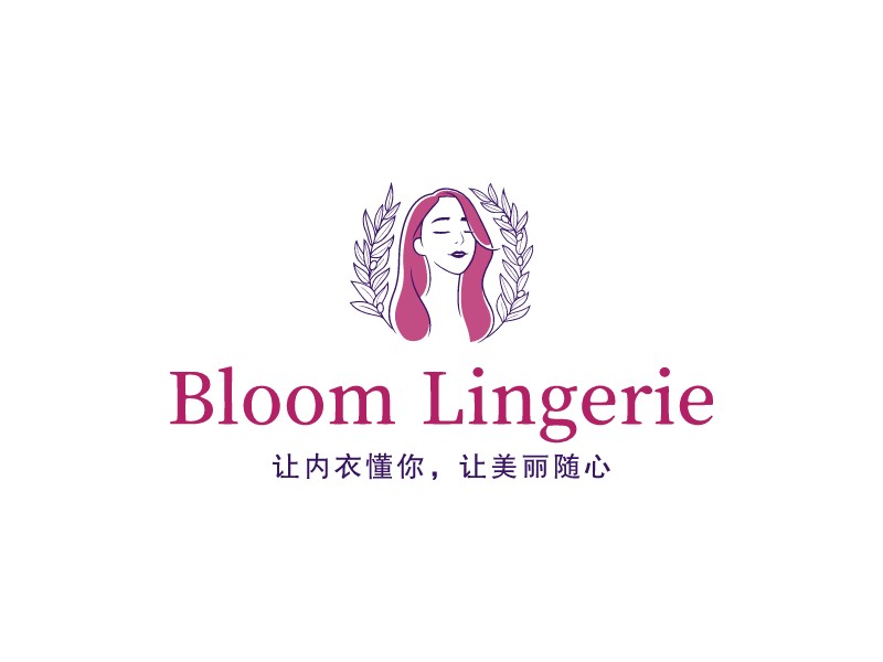 Bloom LingerieLOGO設(shè)計