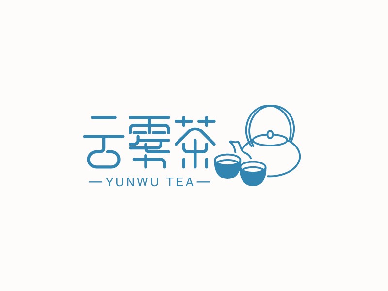 云霧茶LOGO設(shè)計